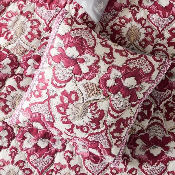 NWT Anthropologie Zadie Euro Sham - Picture 1 of 1